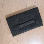 Czarna kopertówka nowa • black clutch bag • kopertówka w czachy •