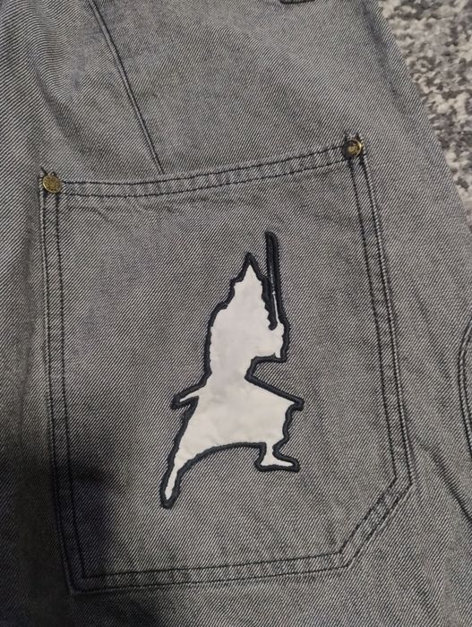 DEAD STOCK Rap jeans aem'kei sk8 y2k hip hop реп бегги джинси baggy