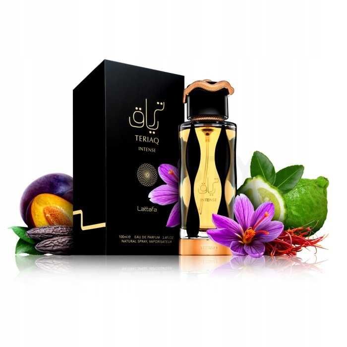 Lattafa Teriaq Intense EDP 100ml Arabskie Perfum Długotrwały Zapach