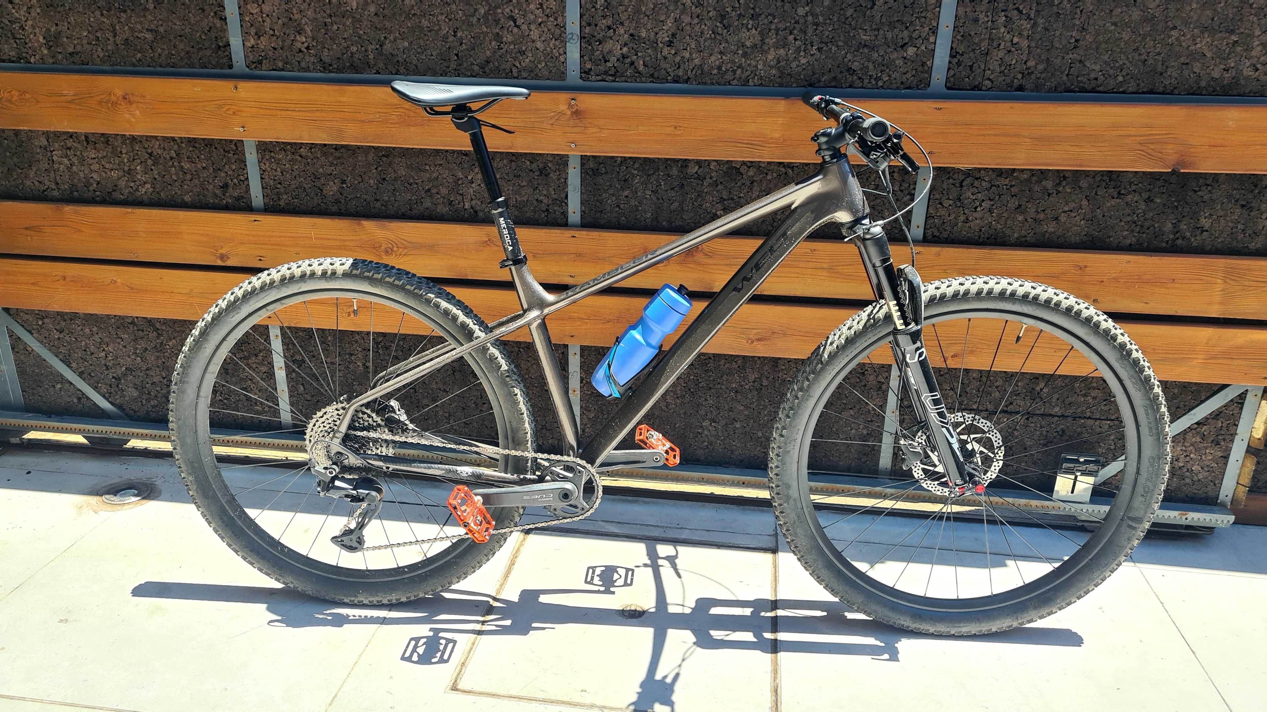 BTT hardtail 120mm air como neu (L) como rockrider am 100