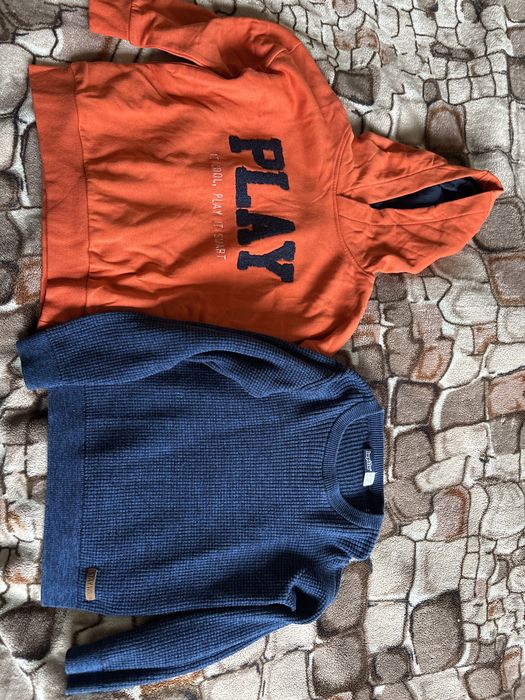 Zestaw bluza i sweter dla chlopca