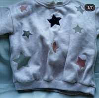 Детский Свитшот Zara со звездами, рост 98-108