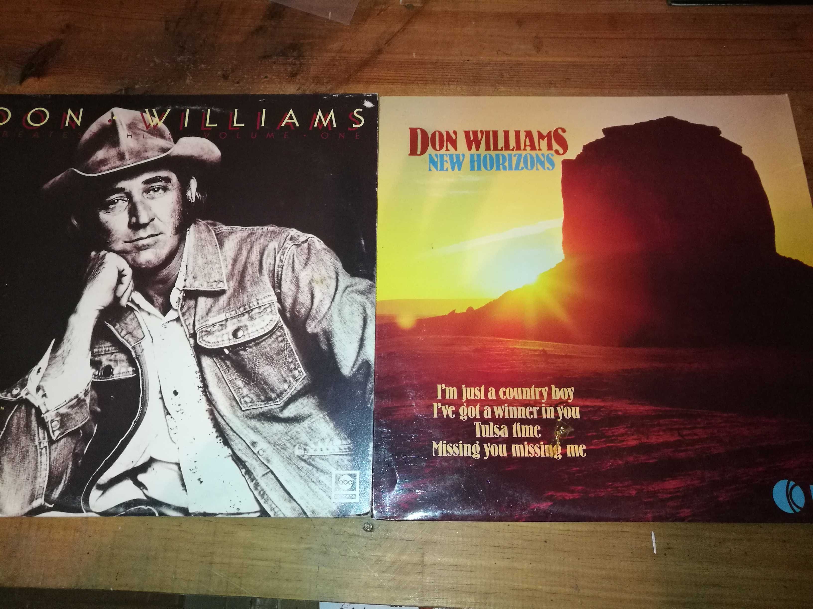 5 Lps do Don Williams a 4,5€ cada