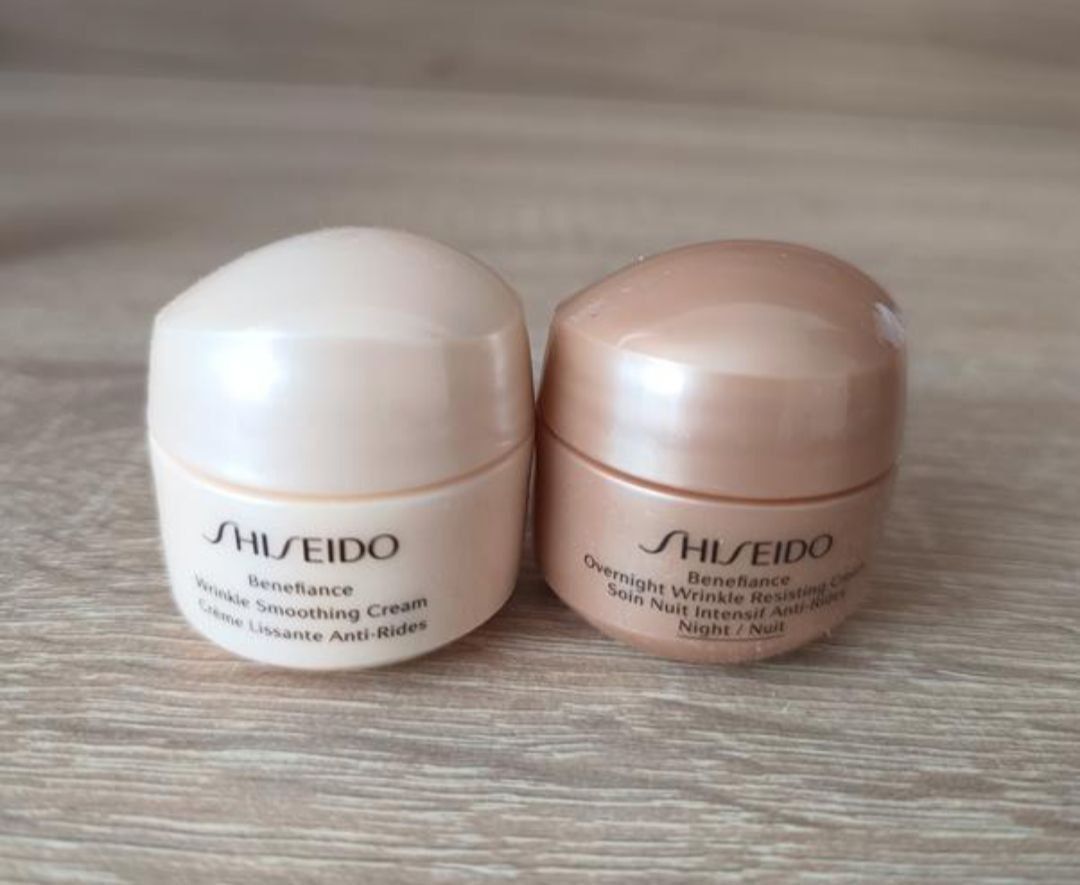 Набір для обличчя shiseido benefiance крем концентрат навколо очей про