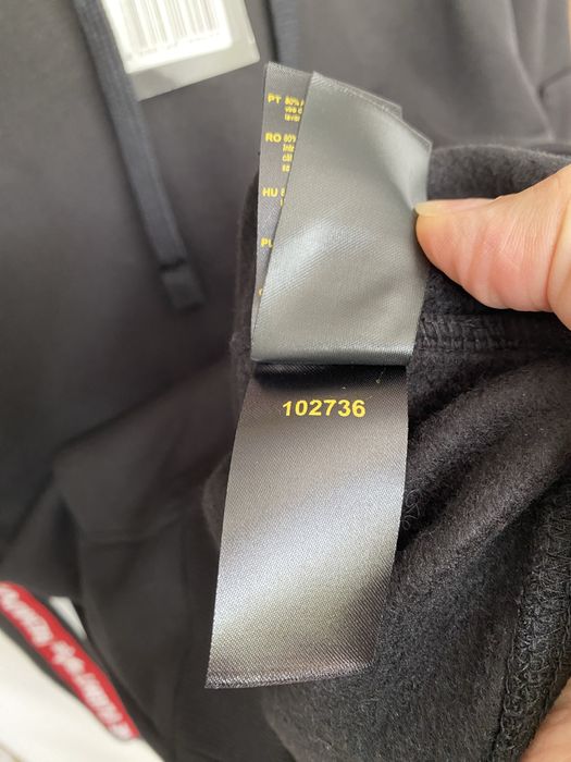 Nowa bluza z kapturem Alpha Industries, czarna, XS