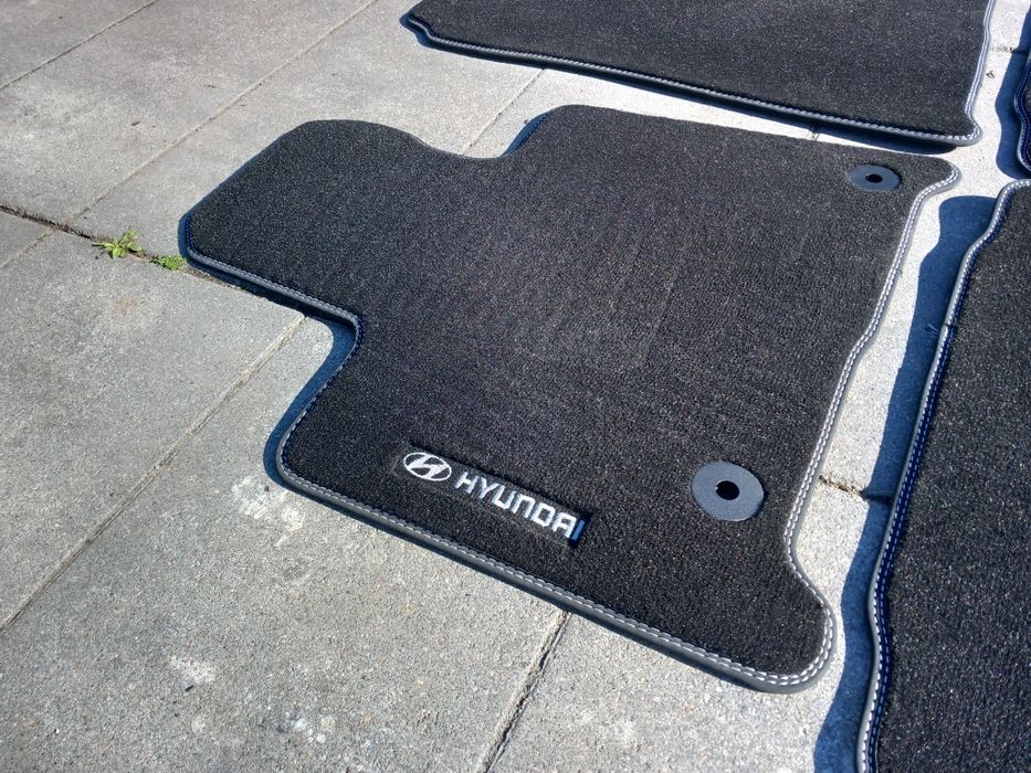 Hyundai Santa Fe Oryginał Dywaniki Welurowe
