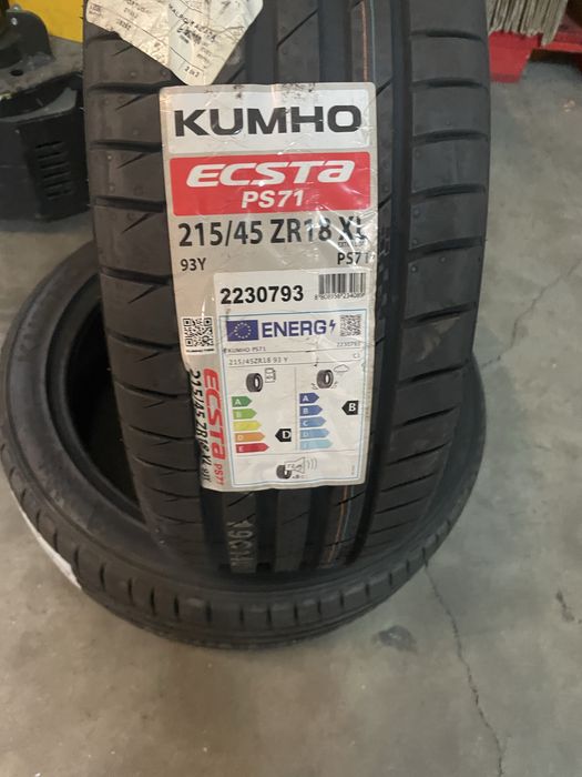 215/45R18 Pneus 100% do piso