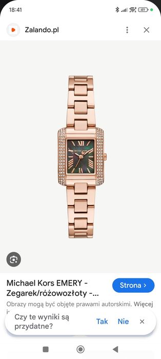 Nowy zegarek Michael Kors MK4640 Emery