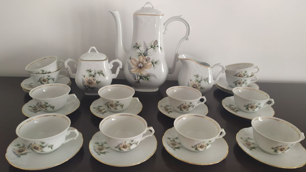 Serviço completo de Chá e Café da Vista Alegre