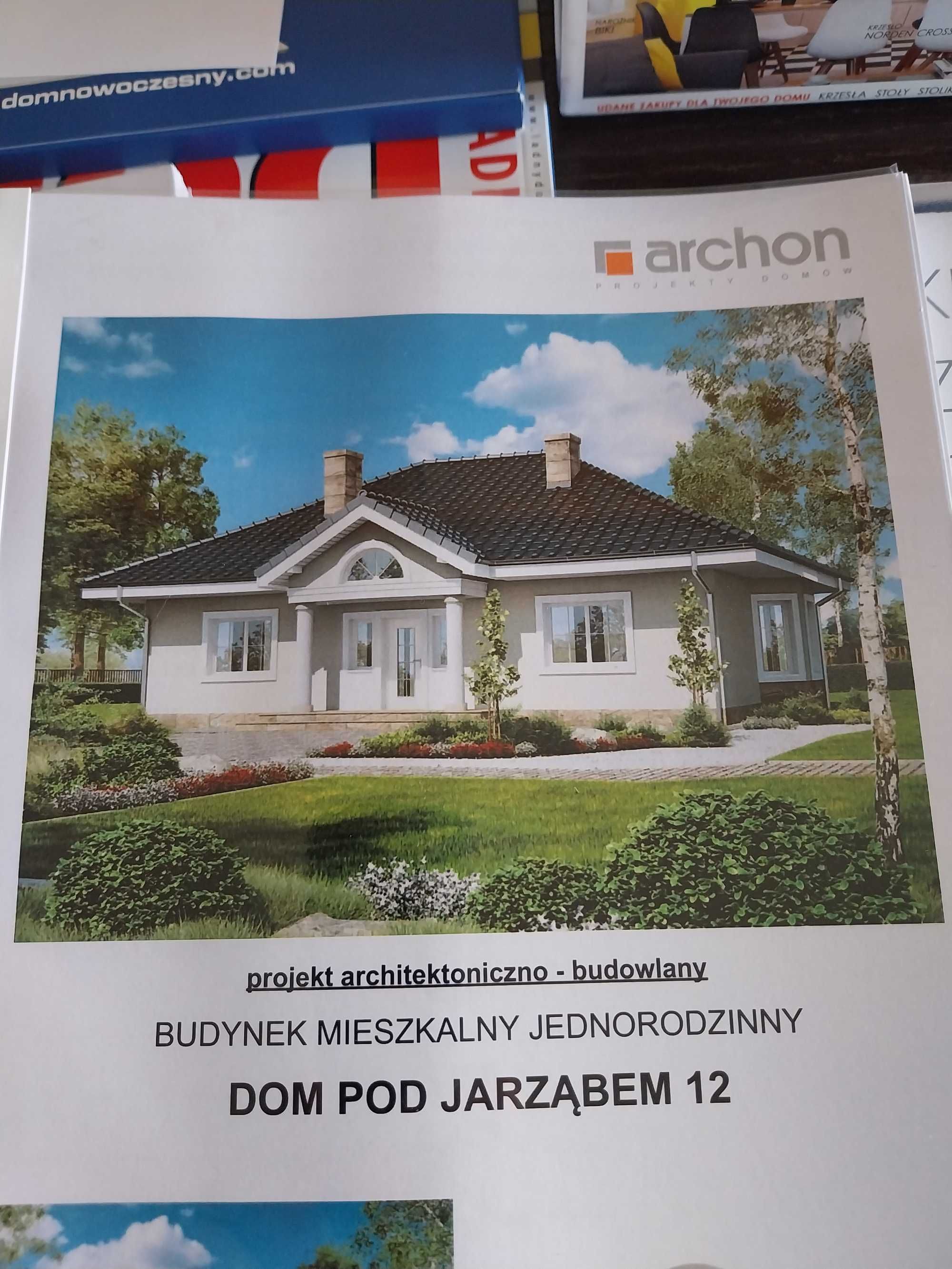 Projekt domu Pod Jarzębem 12 Archon