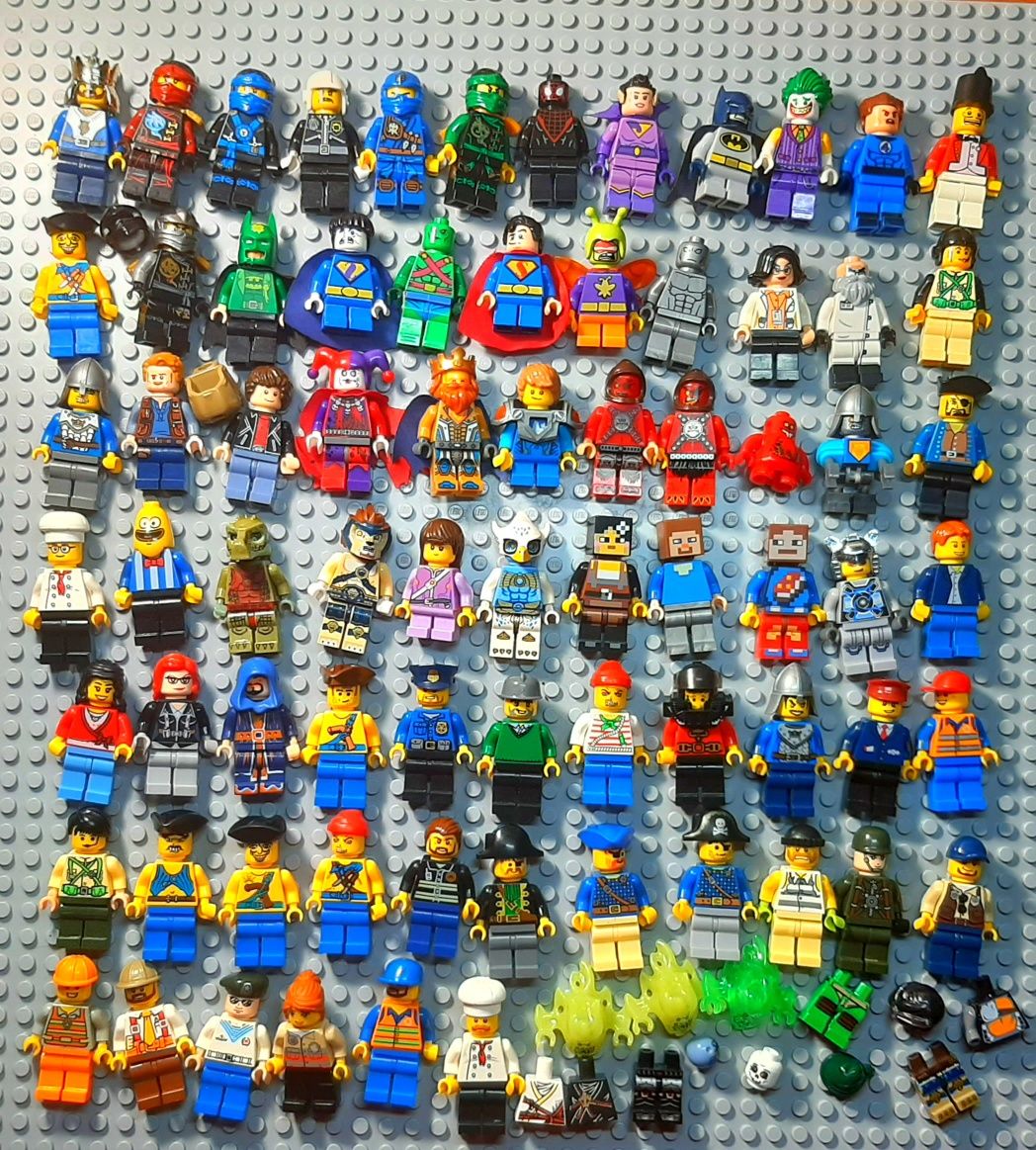 Лего фигурки из разных серий