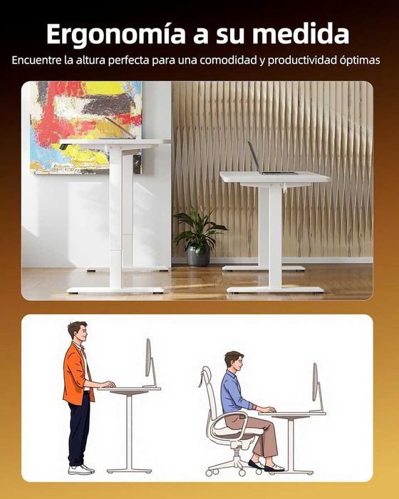 Nowe biurko elektryczne / blat / stół / 120x60cm / BEXEVUE !A2591!