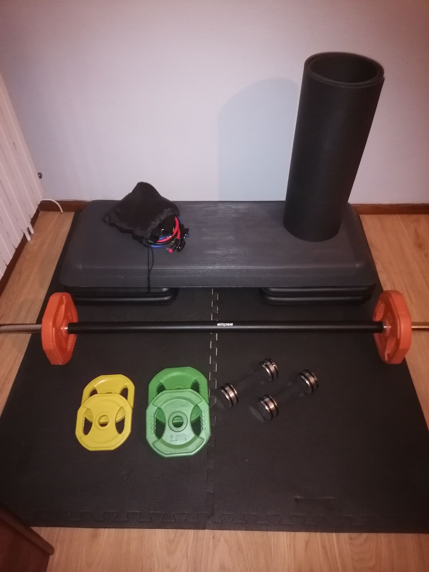 Kit pump 20kg como novo