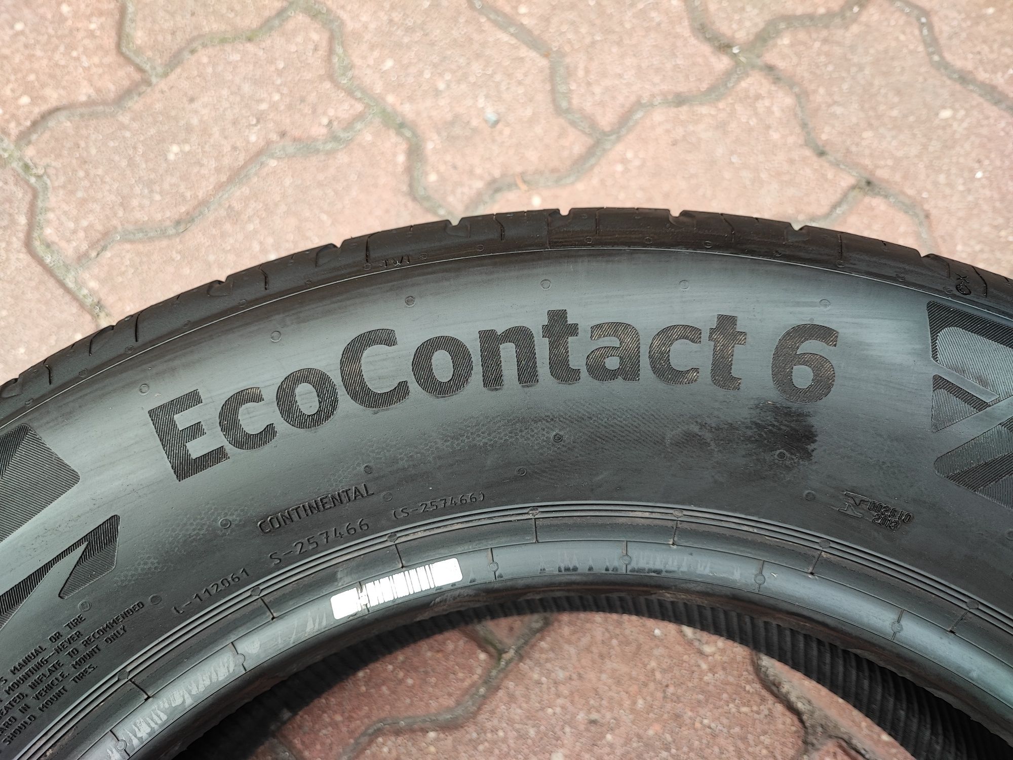 Opona 215/60r16 CONTINENTAL ECO CONTACT 6 2020r 6.2mm EcoContact 6