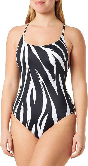 Strój Kąpielowy TRIUMPH Summer Mix Match OP 01 Czarno-Biały 40D