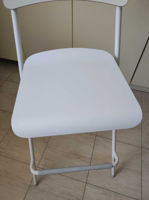 Krzesło barowe Ikea Franklin białe