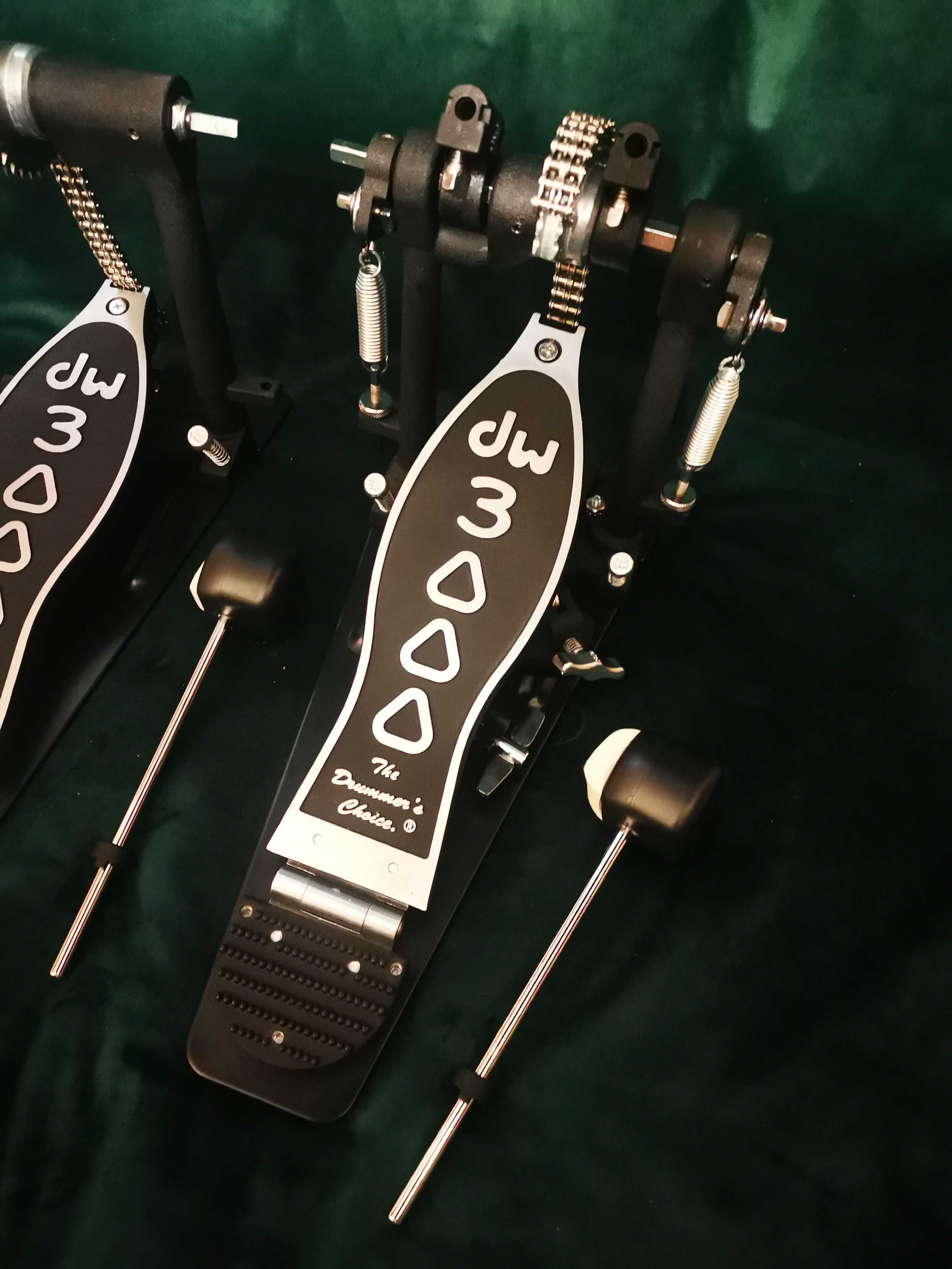 Stopa DW 3002 perkusyjna, twin pedal, hardware do perkusji