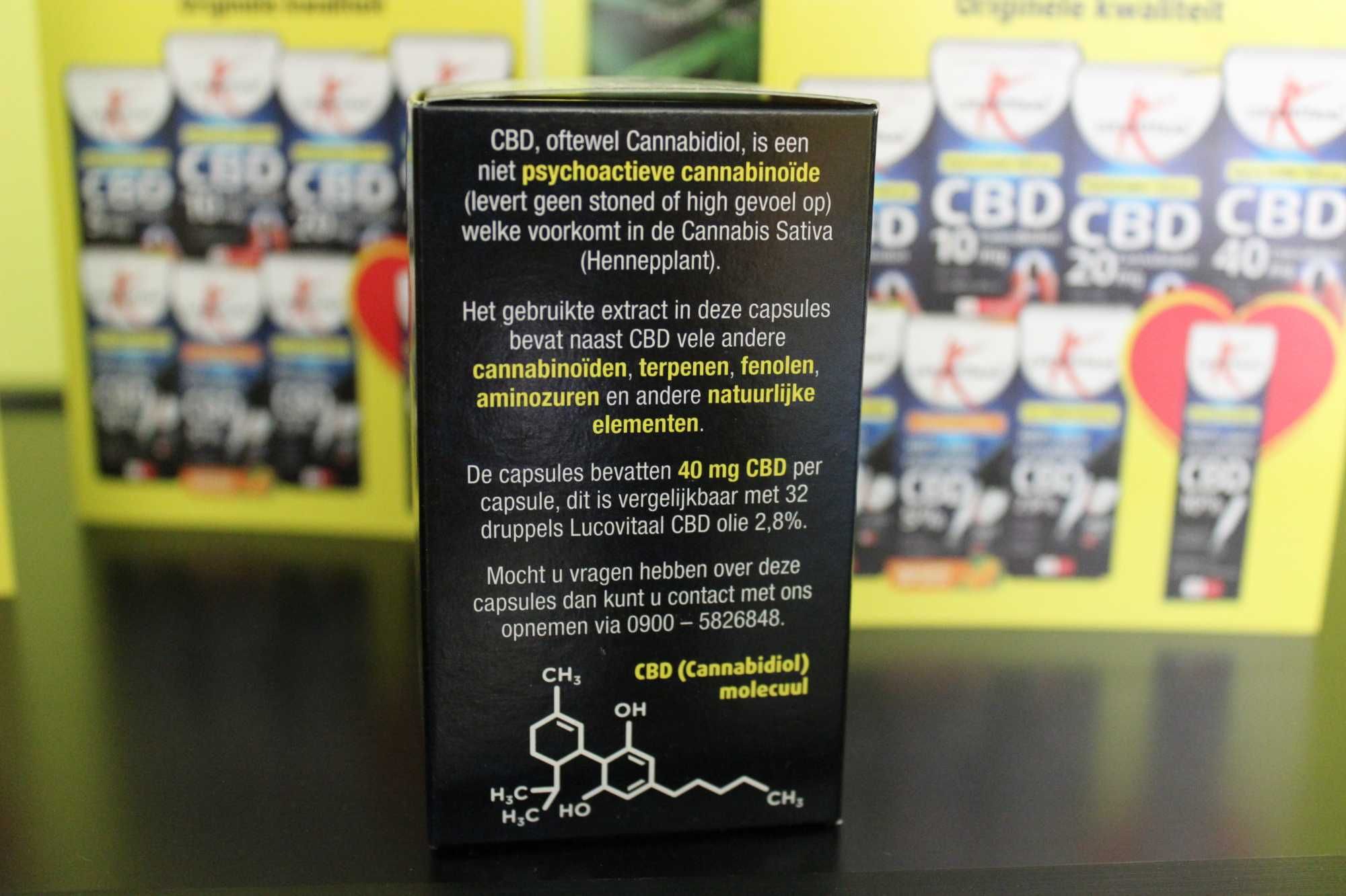 Lucovitaal kapsułki CBD 40mg 30sz