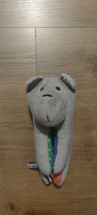 TURKUSOWY Miś Sensoryczny  - MIŚ SZUMIŚ Whisbear