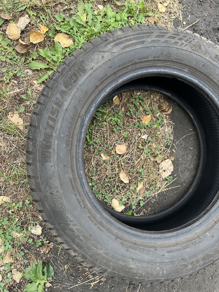 2 szt 195/65 r 15 Opony Całoroczne Firestone Multiseason