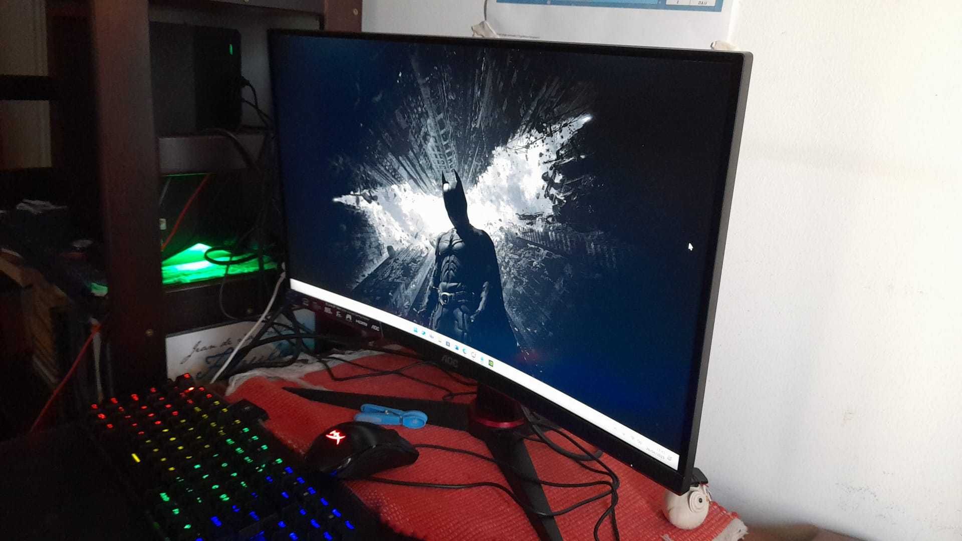 Computador gaming - PC GAMING Desktop + Monitor AOC 165 Hz