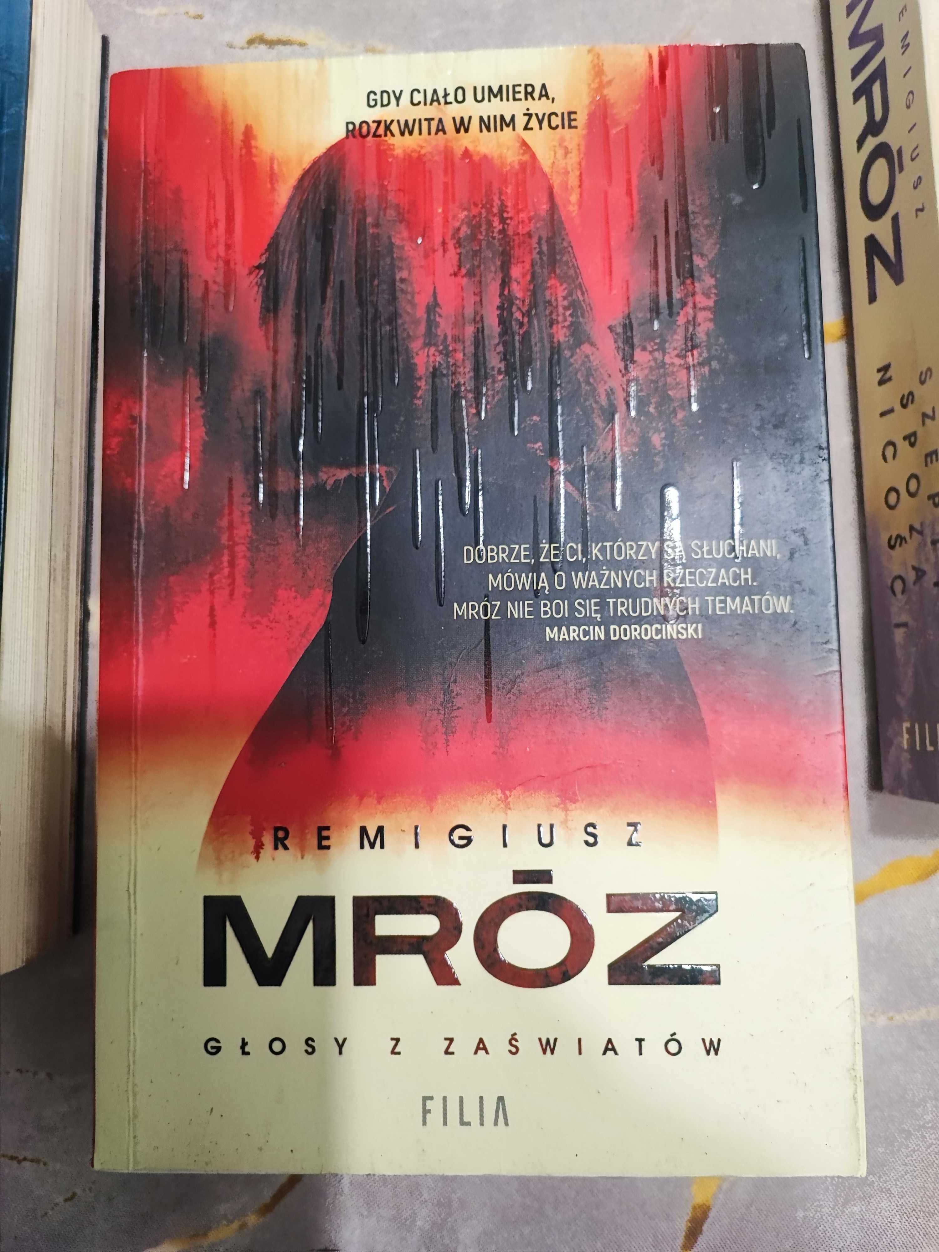 Kśiążki Remigiusz Mróz  3 szt., Kryminały