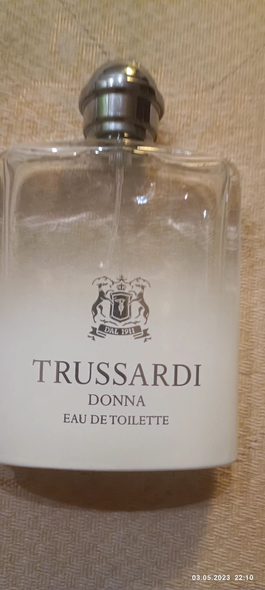 Флакон  оригінал парфумерії з під Trussardi Donna, YSL