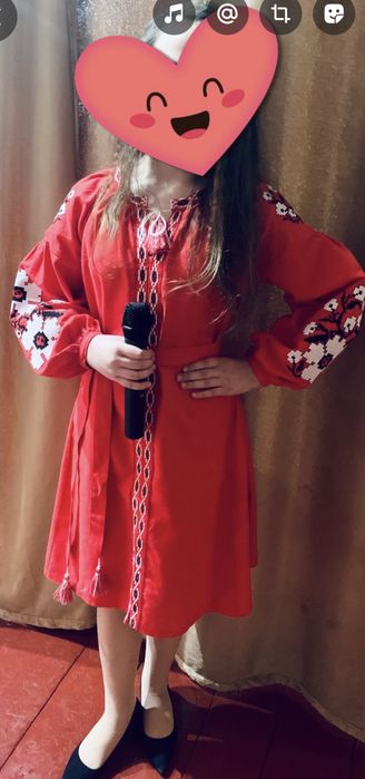 Продам вишиванку-сукню