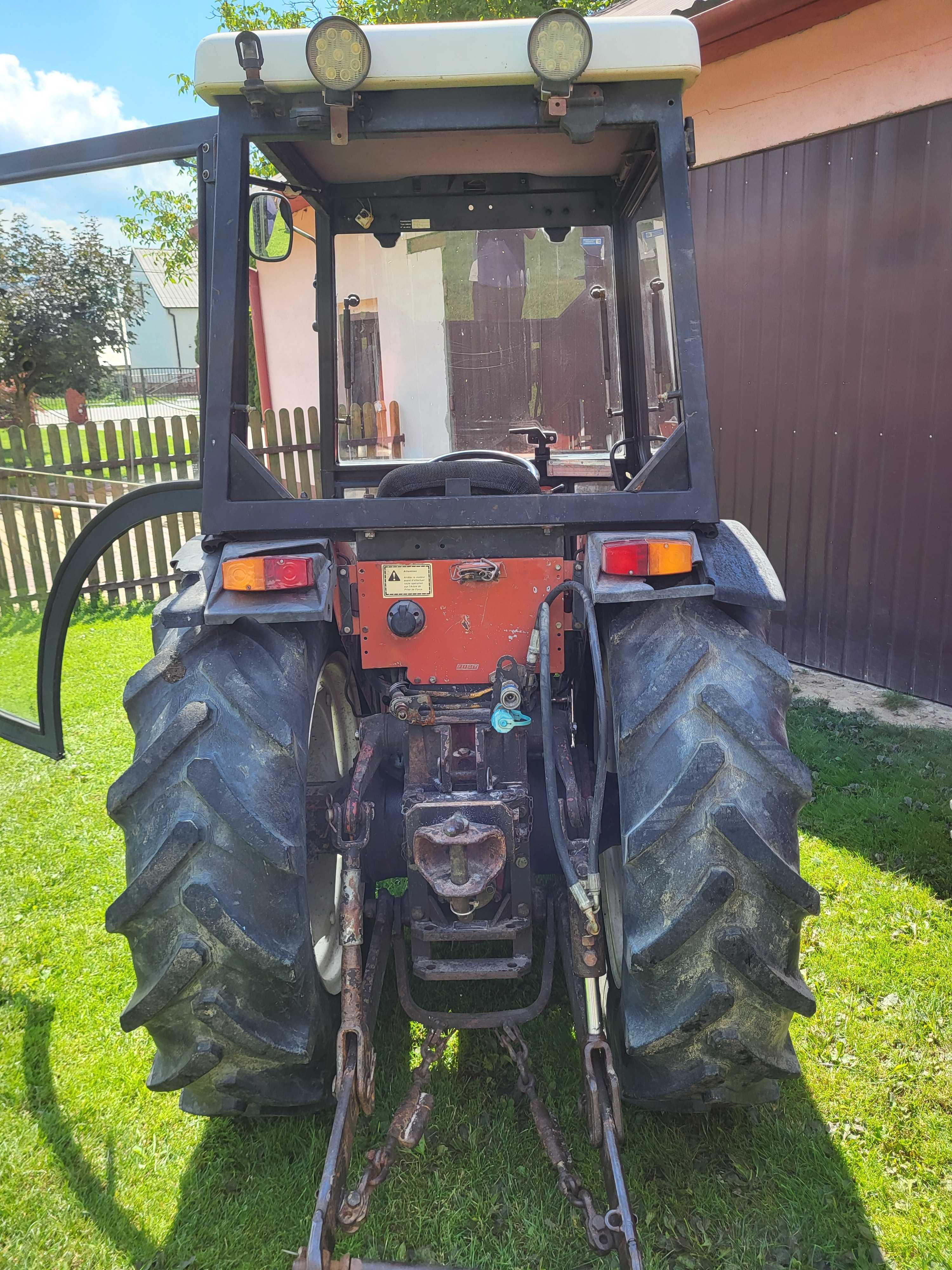 Traktor Fiat jak Same wąski ogrodnik