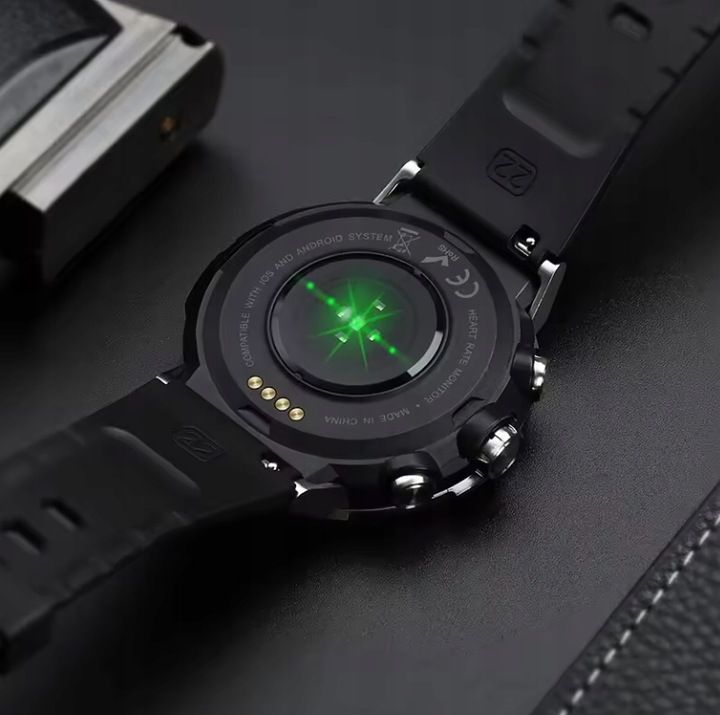 Zegarek Smartwatch Sportowy Rozmowy Męski Damski Polskie Menu Czarny