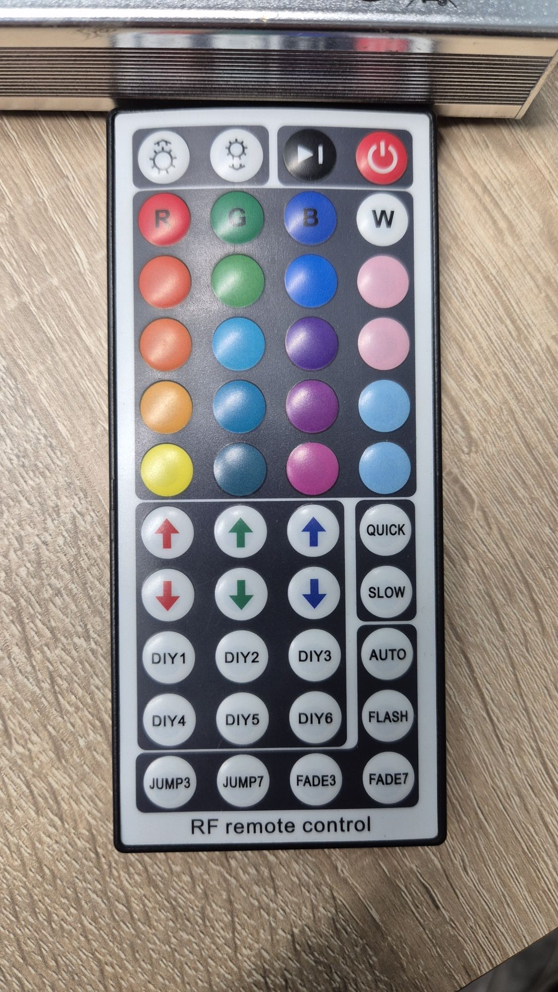 Sterownik LED RGB RF Controller pilot 12-24V radiowy