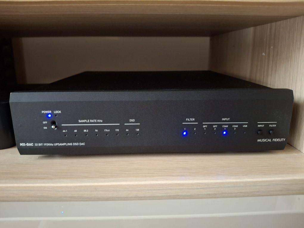 Musical Fidelity MX DAC przetwornik + Tomanek c-a + zasilacz Tomanek