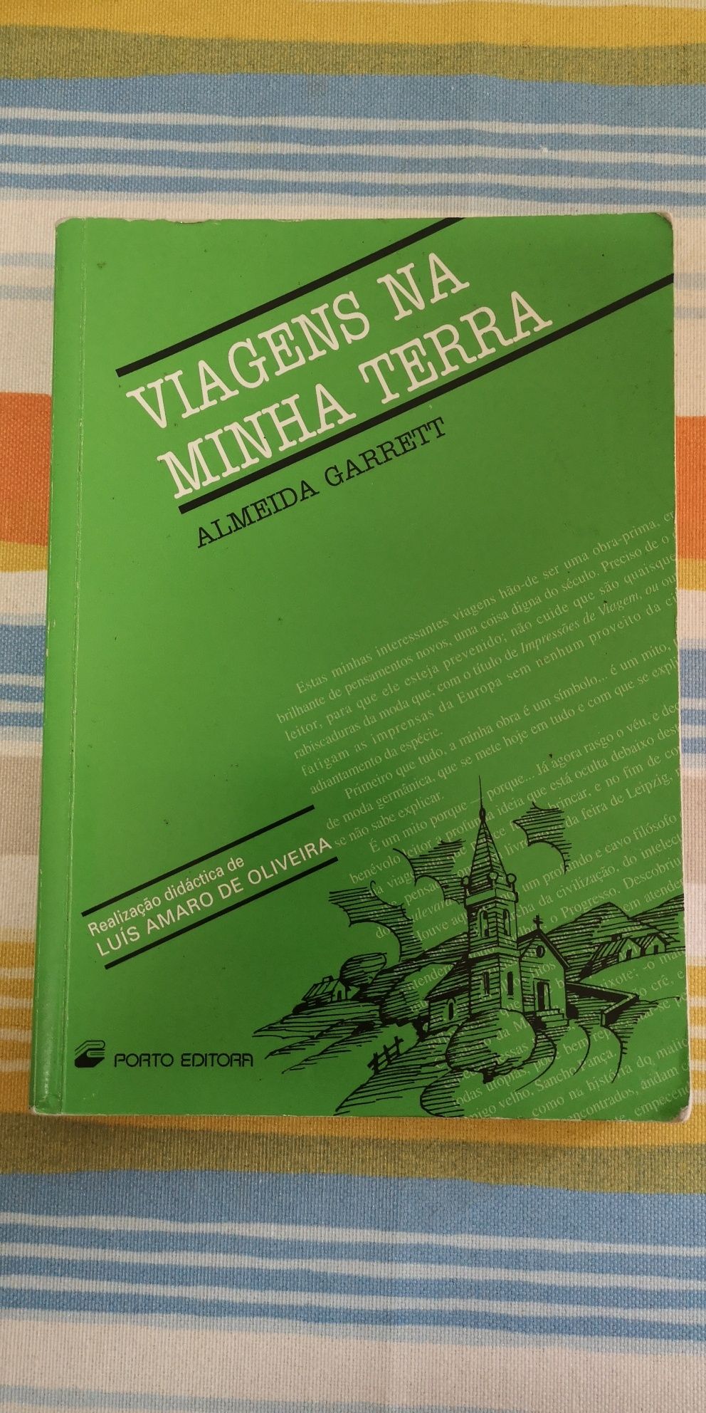 Livro Viagens na Minha Terra - Almeida Garrett