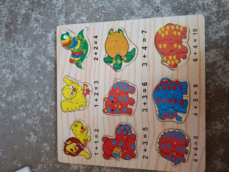 Доска пазли рахунок