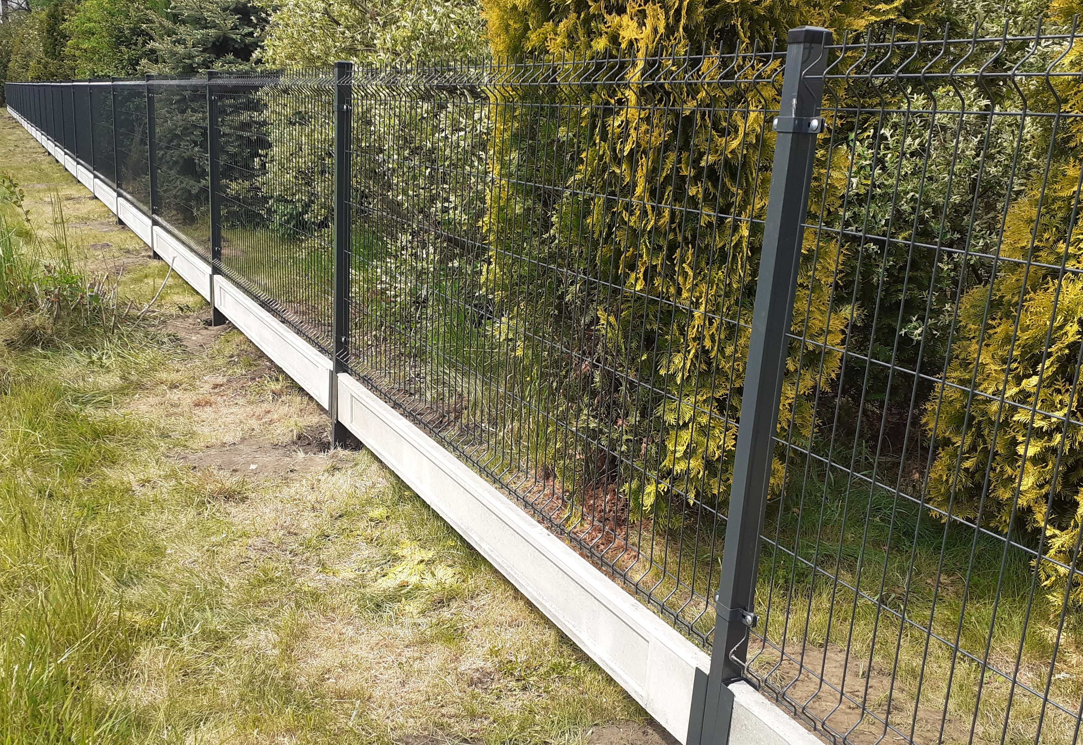 Panel ogrodzeniowy ogrodzenia panelowe z MONTAŻEM cena za metr fi4