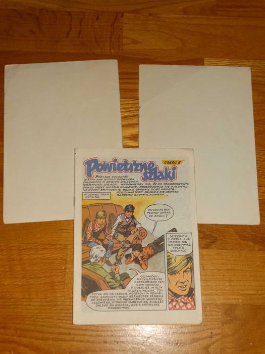 Komiks Tajemnica złotej maczety tom 5: Powietrzne szlaki 1986