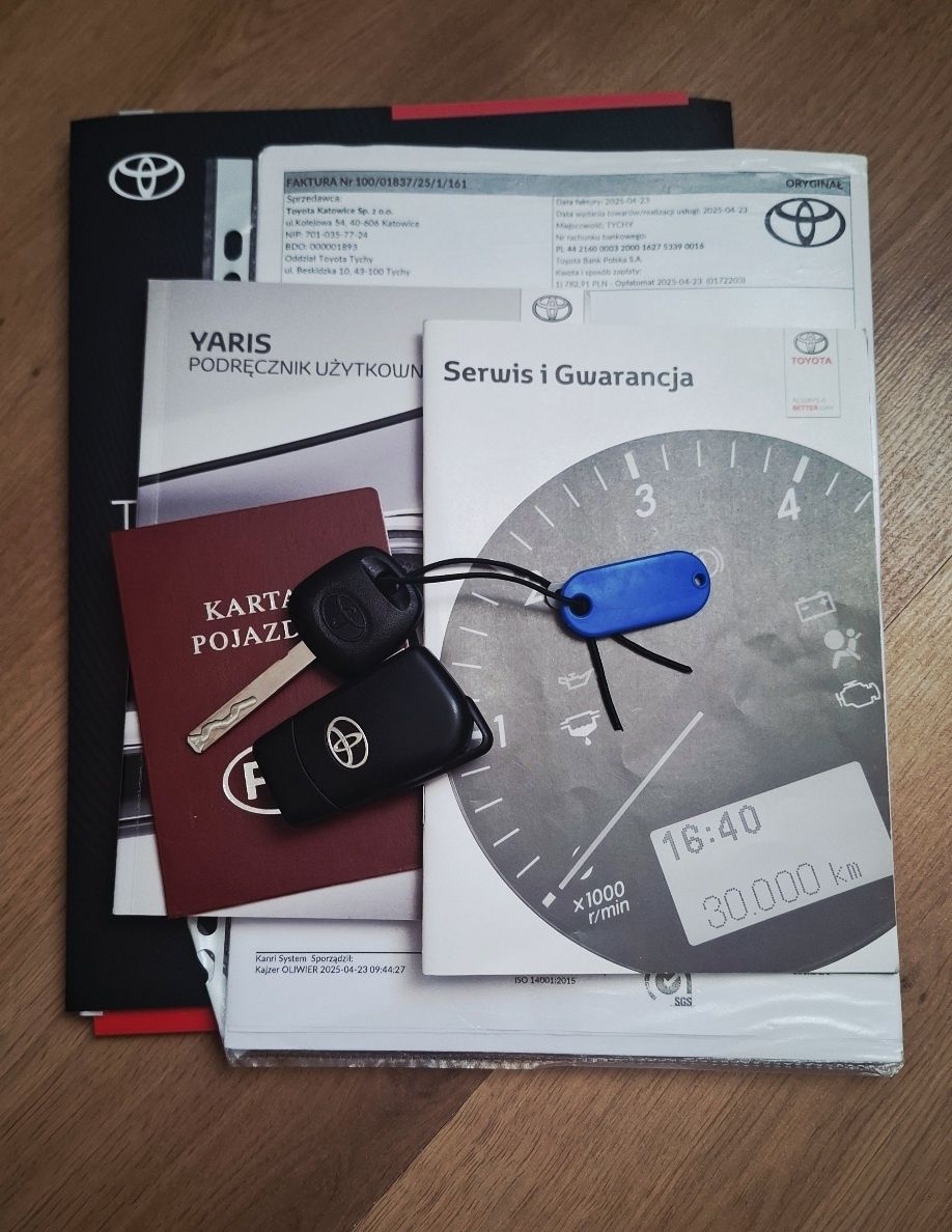 Toyota Yaris 1.0 III PL, bezkolizyjna