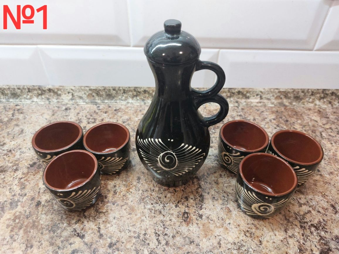 Керамічний посуд, керамическая посуда, сервіз, сервиз