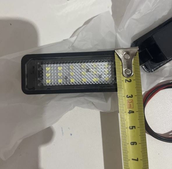 LED Подсветка Номера Volkswagen Golf 6 7 Passat B6 CC Polo вантажівок