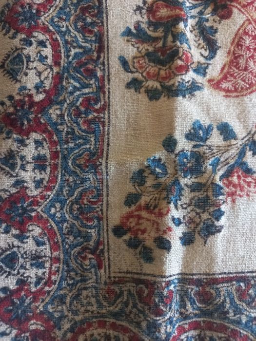 Perski dywan ręcznie tkany z Isfahanu, 50x50 cm, Akhajan Biriandi