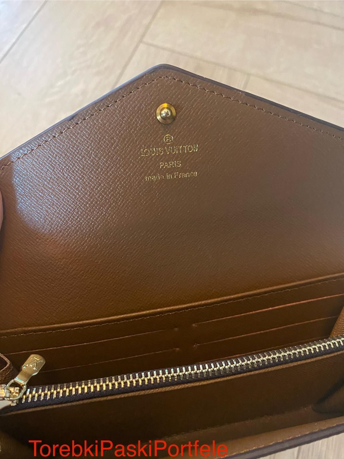 Nowy portfel Louis Vuitton.