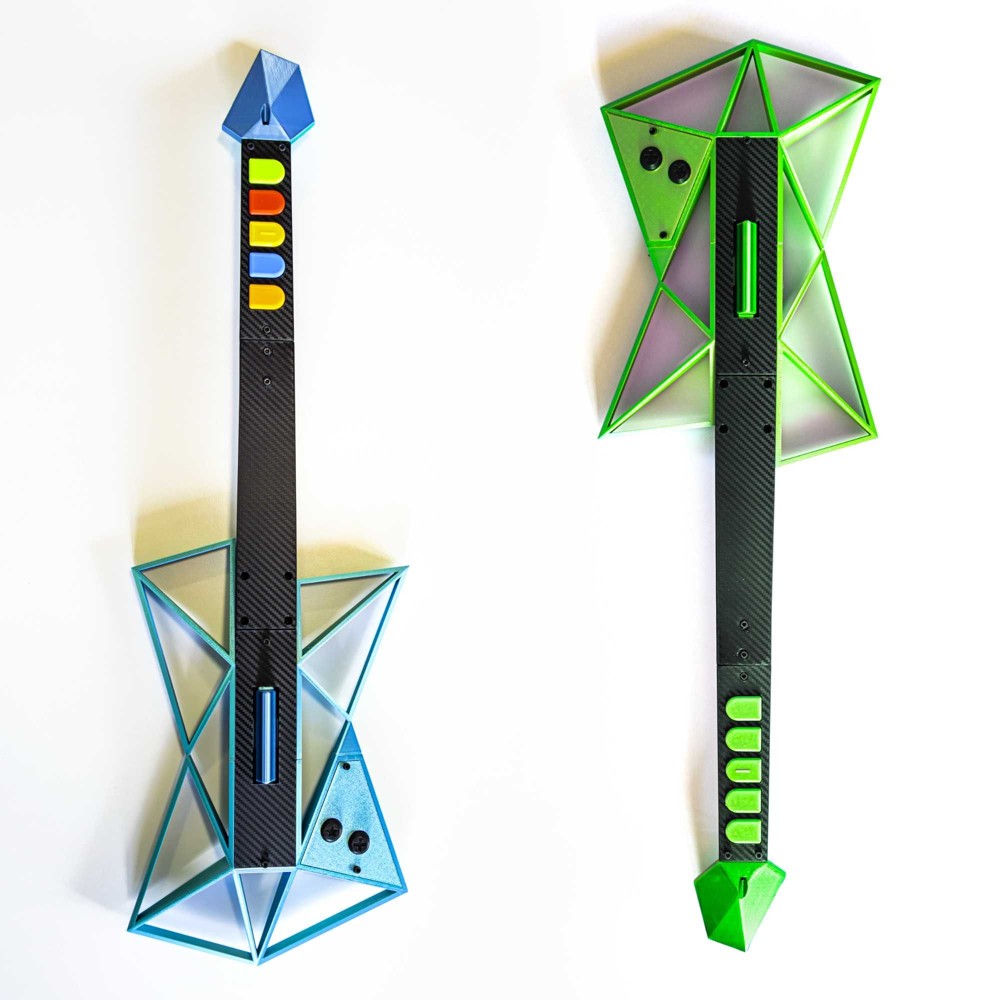 Guitarra - joystick para Clone Hero