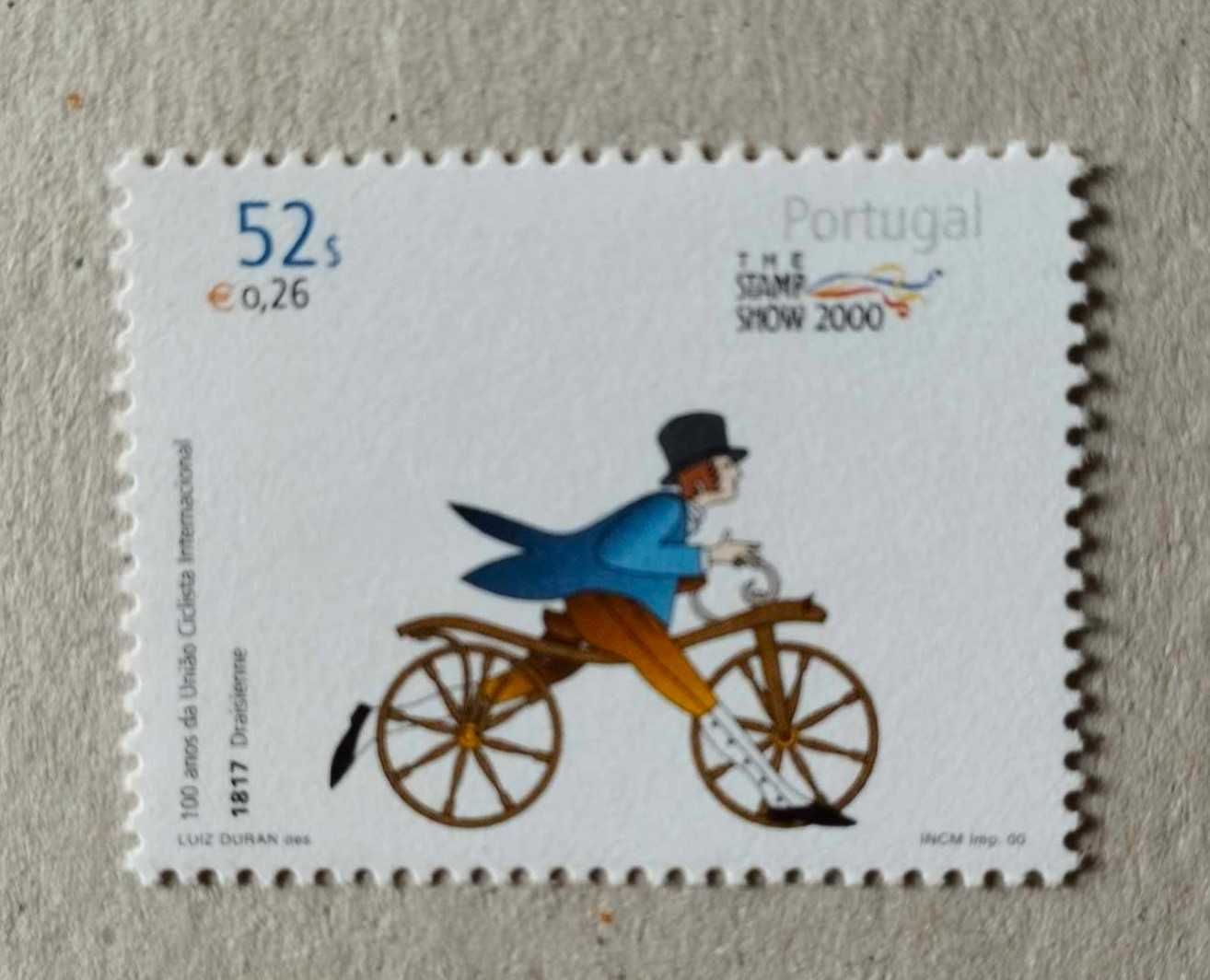 Série nº 2689/94 – 100 anos da União Ciclista Internacional 2000