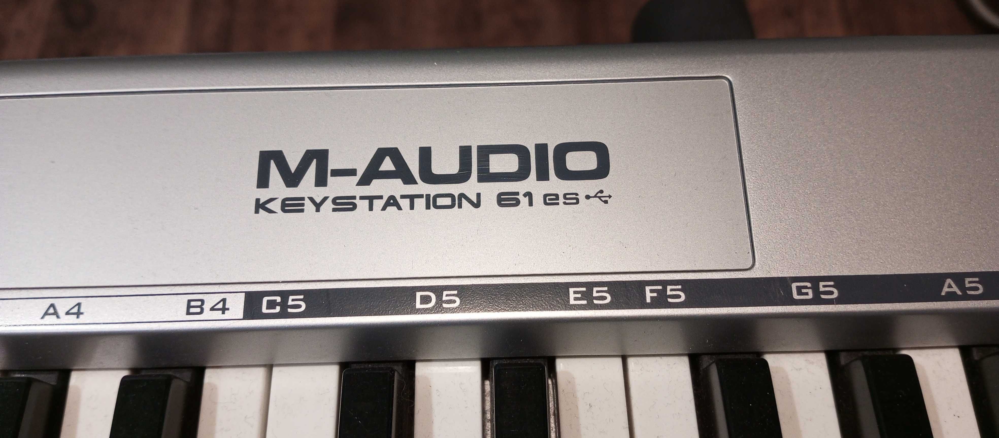 M-Audio Keystation 61 es міді клавіатура