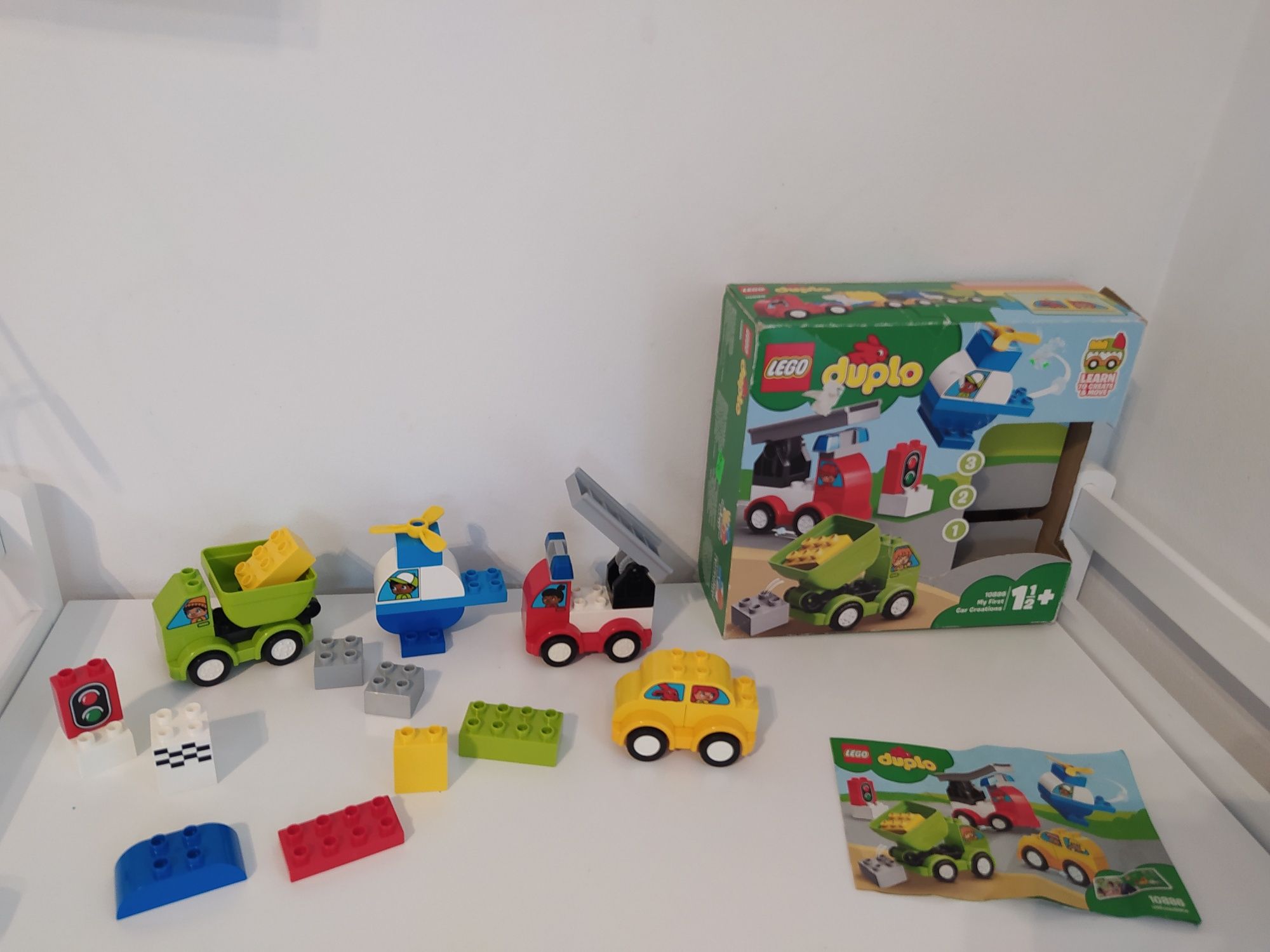 Lego Duplo Moje pierwsze samochodziki 10886