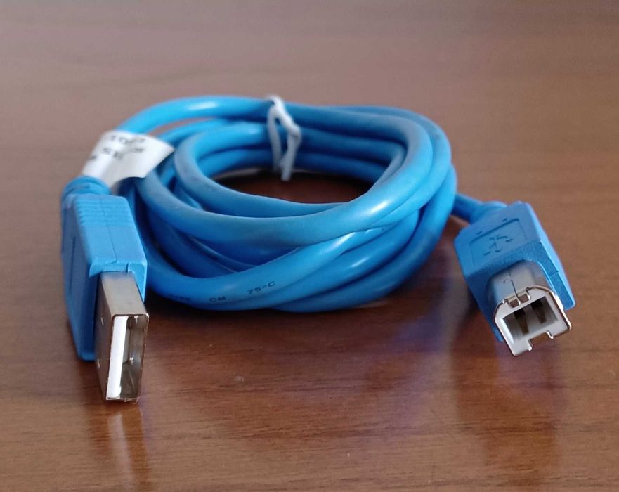 Cabo USB B macho para USB B macho - Cabo de impressora.