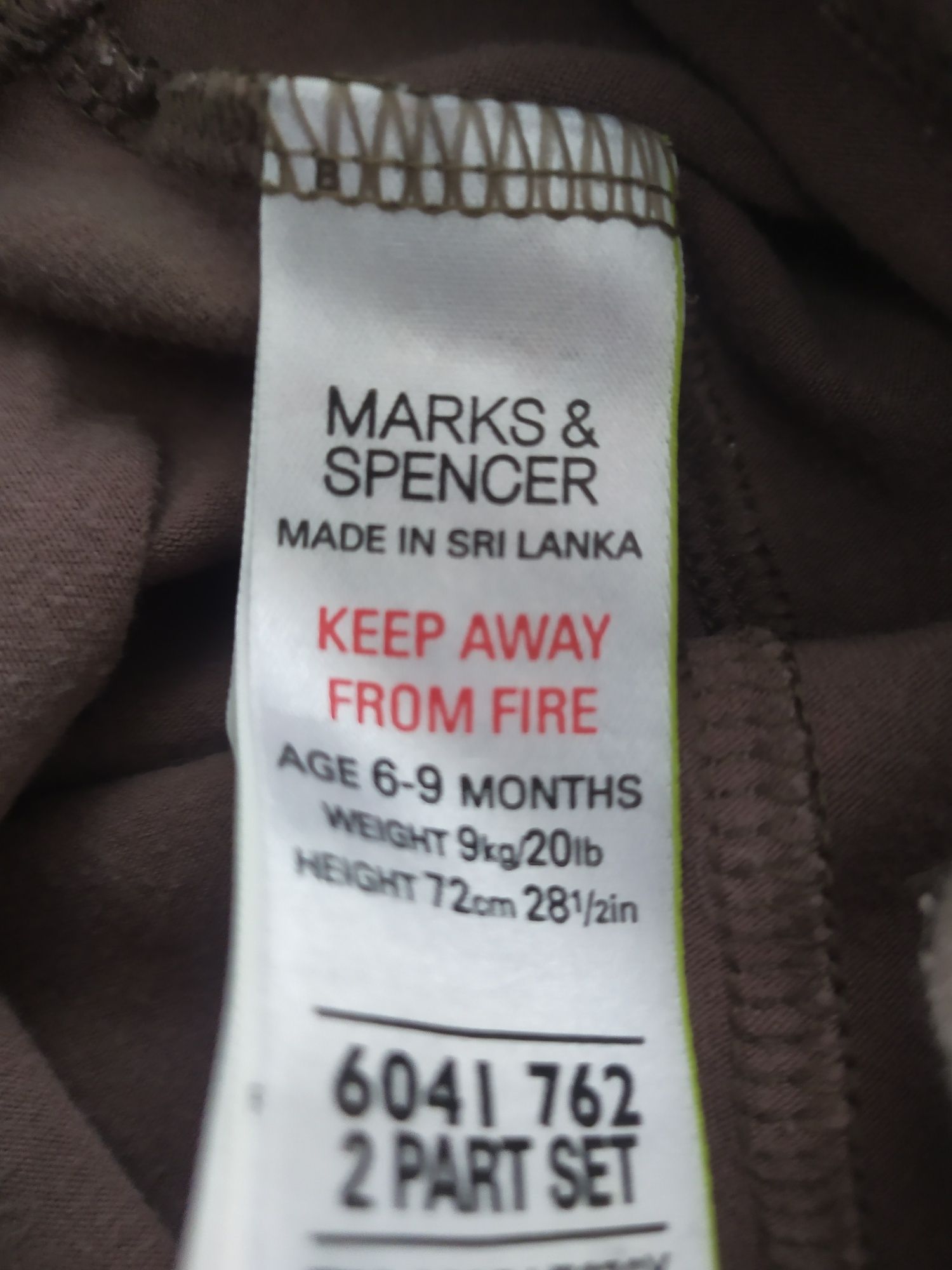 Legginsy getry Marks&Spencer 74 cm