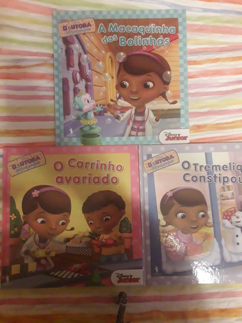 livros da Doutora Brinquedos