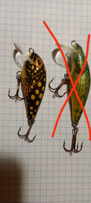 Wobler woblery Stare Salmo