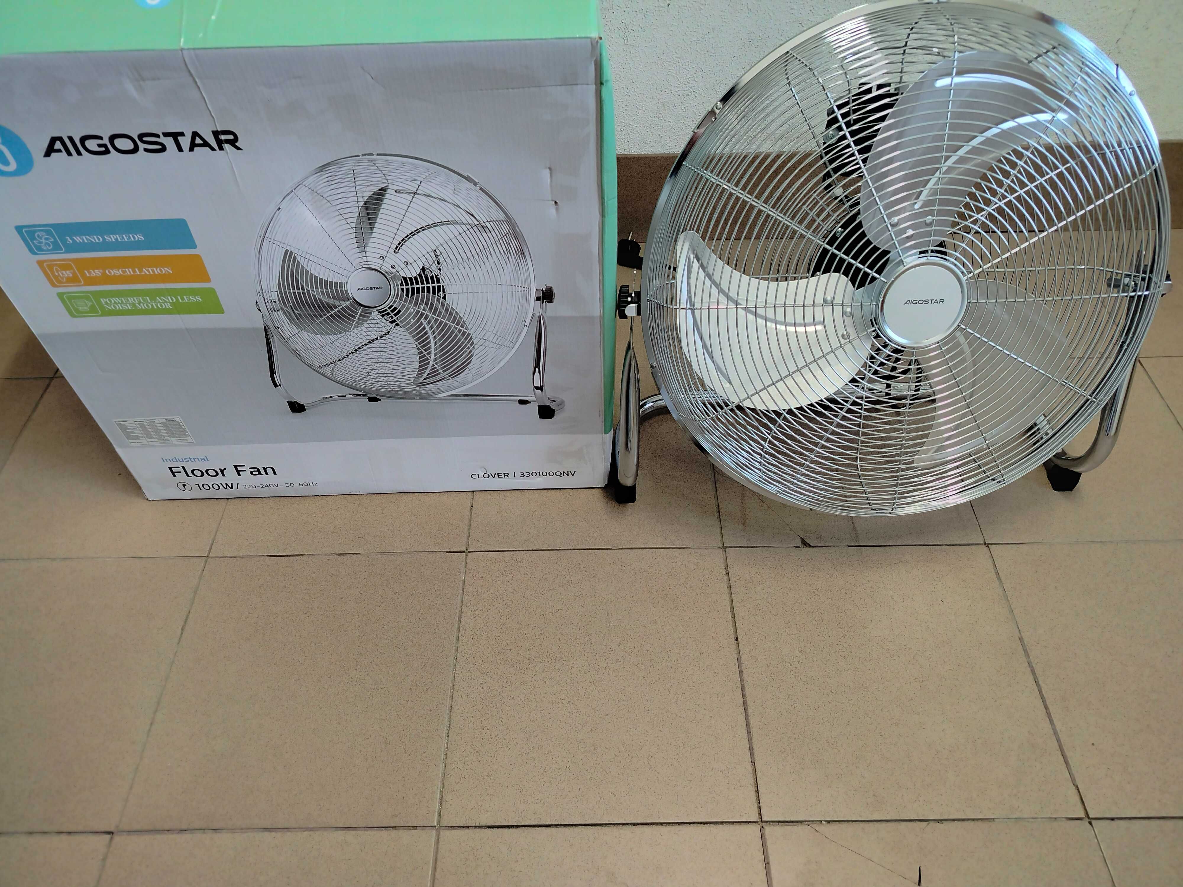 Wentylator cyrkulator Aigostar Clover 100W